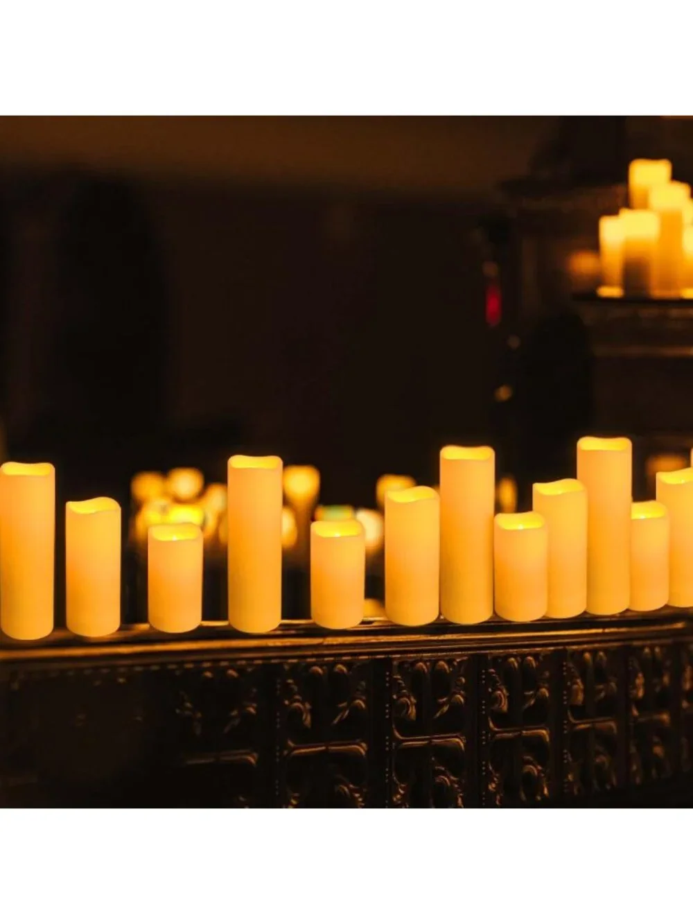 36-Pack LED Flameless Candles with Remote - Perfect for Home Decor & Events